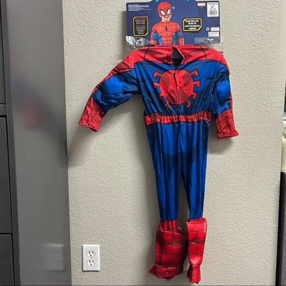 Rubie's Marvel Spiderman Muscle Halloween/Cosplay Costume - Multiple Sizes! - Picture 4 of 6
